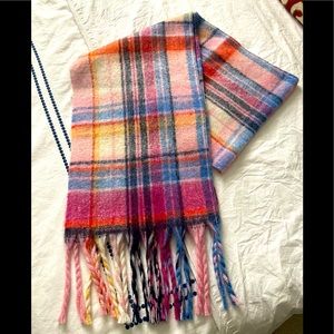 J. Crew Plaid Scarf